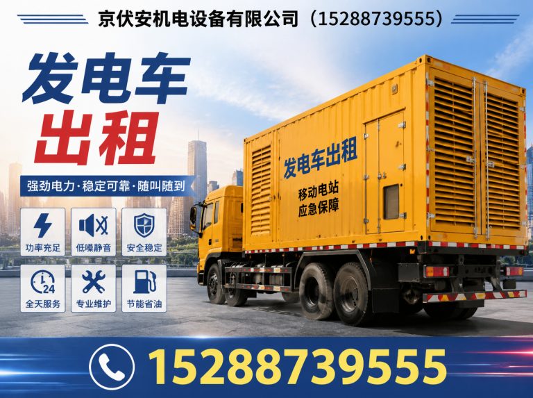 丽江柴油发电机组出租展示图