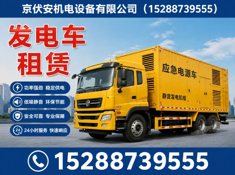 丽江发电车出租展示图